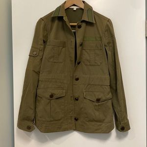 Veronica beard army jacket with removable sleeves! Size 0